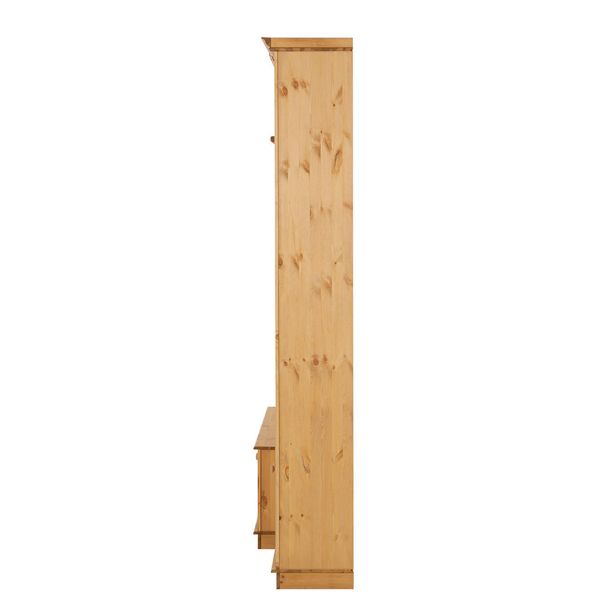 WOHWAND - Kiefer massiv, Typ A - Kieferfarben, Holz (288/223/45cm) - home24