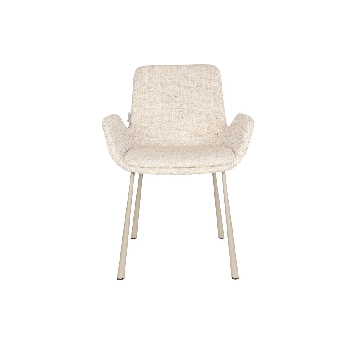 ESSZIMMERSTUHL Brit Beige - 2 er Set - Beige, Textil (59/79/62cm) - Zuiver