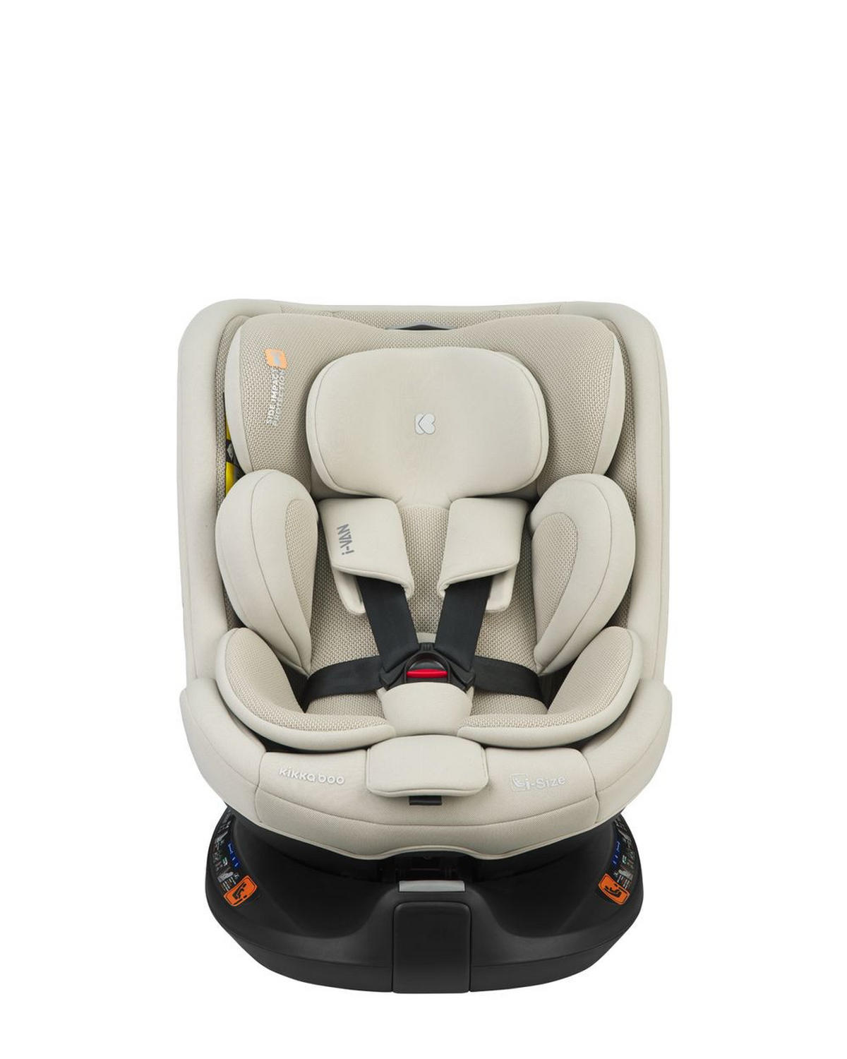 KINDERSITZ i-Van i-Size beige (40-150cm) Isofix Gruppe 0+/1/2/3 Kopfstütze - Beige, Kunststoff (43/58cm) - Kikka boo
