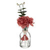 BLUMENARRANGEMENT Glas Carmen 30 cm - Pink, Kunststoff (30cm) - Atmosphera Createur d´interieur