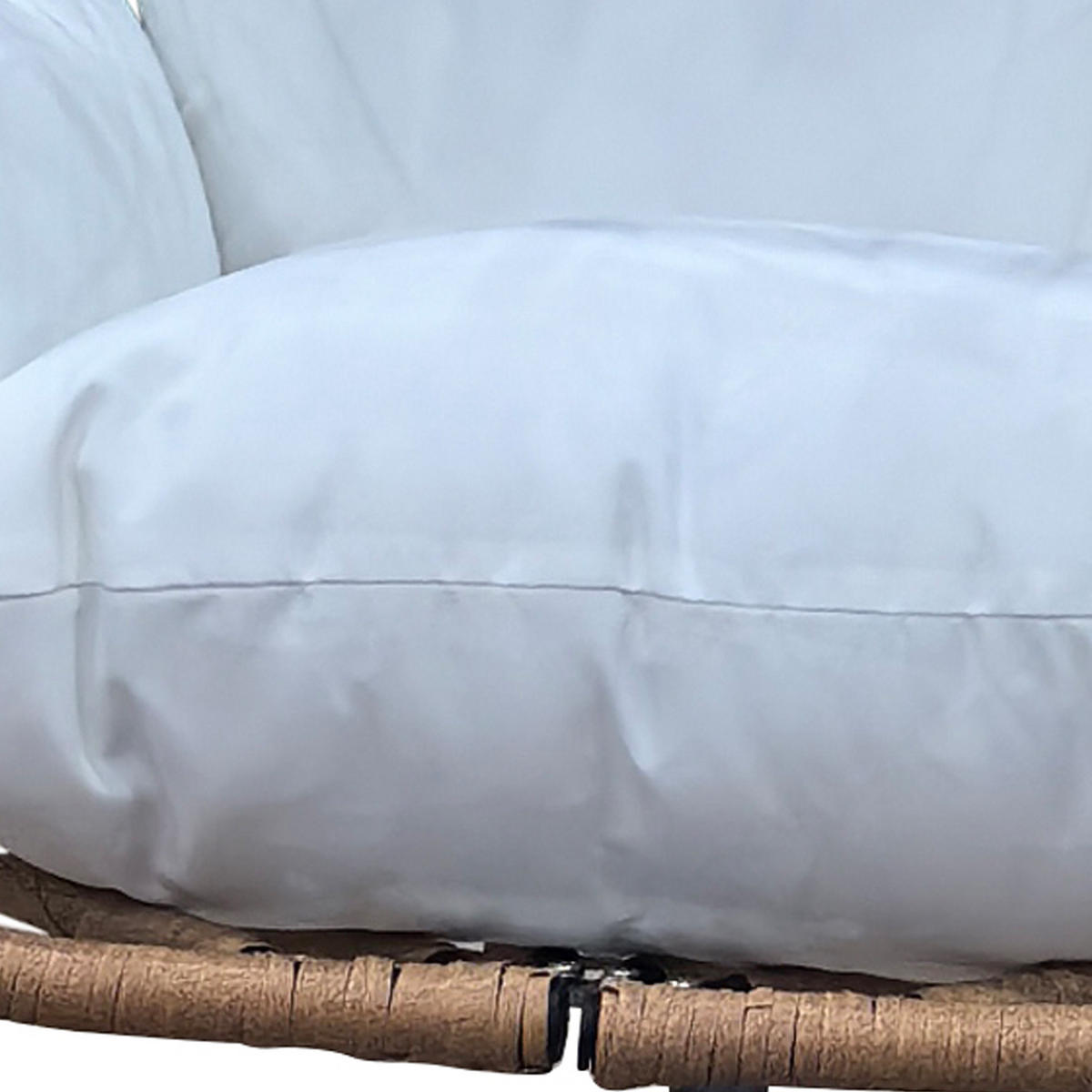 HÄNGESESSEL SHELLY Natur - Braun, Kunststoff (95/195/95cm) - SVITA