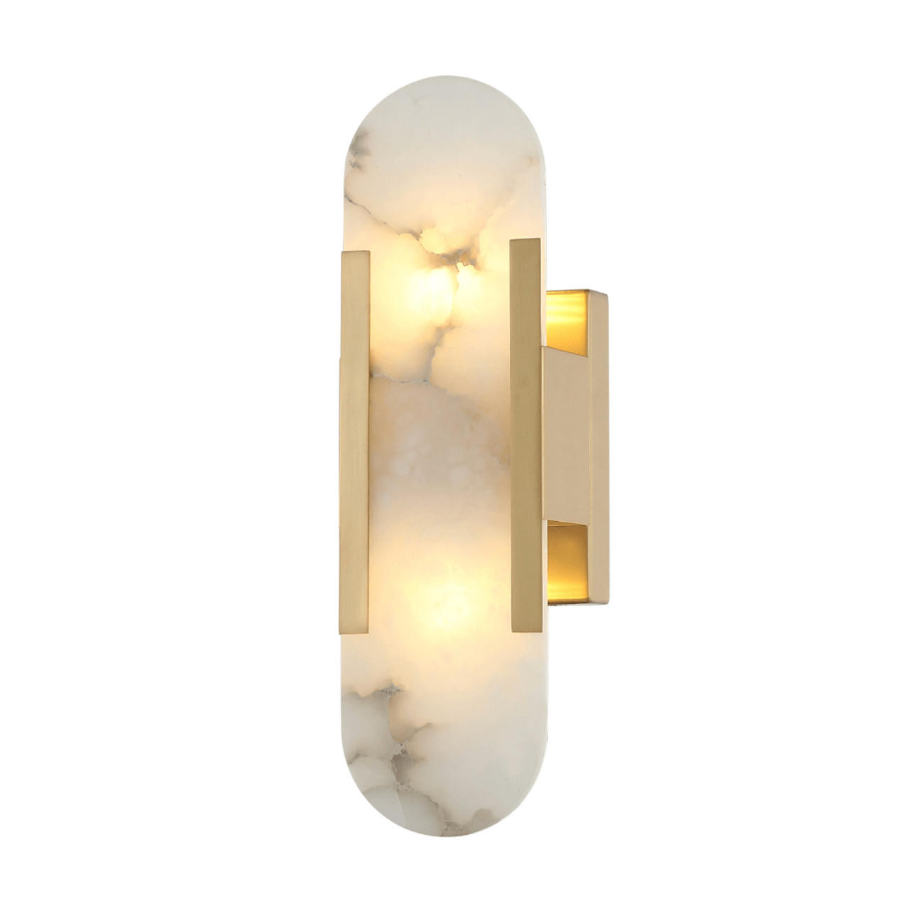 Kosilum Wandleuchte Gold 10x35.5x8.5 cm