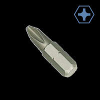 BIT-SET PH0, Kreuzschlitz, S2 Stahl, 25mm - Silberfarben, Metall (5/1/1cm) - BONI-SHOP