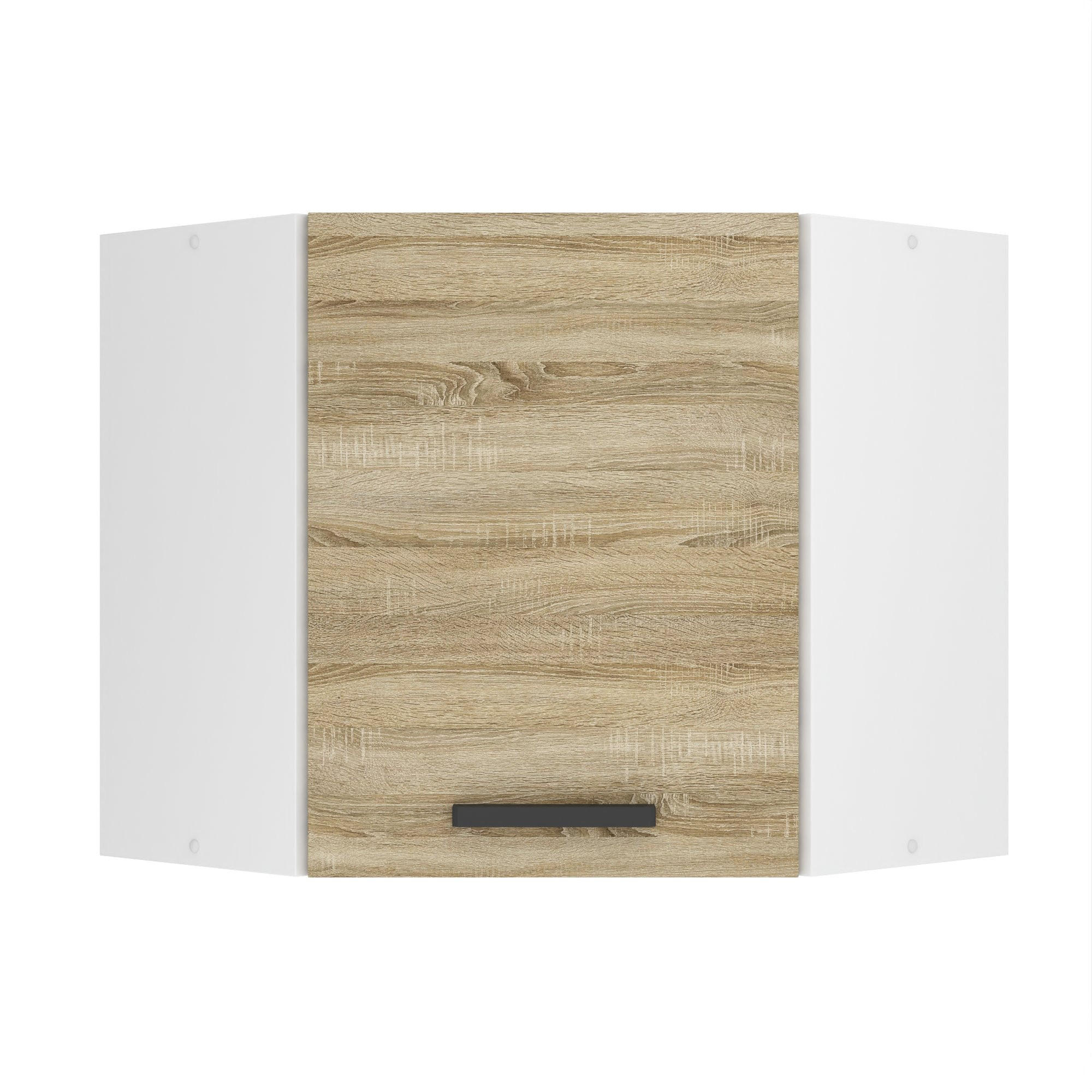 HÄNGESCHRANK SGN 60 cm, mit 1 Tür, Sonoma-Eiche - Eiche San Remo, Holz (60/58/60cm) - B BELINI GROUP