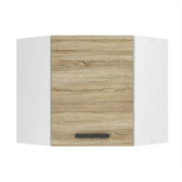 HÄNGESCHRANK SGN 60 cm, mit 1 Tür, Sonoma-Eiche - Eiche San Remo, Holz (60/58/60cm) - B BELINI GROUP
