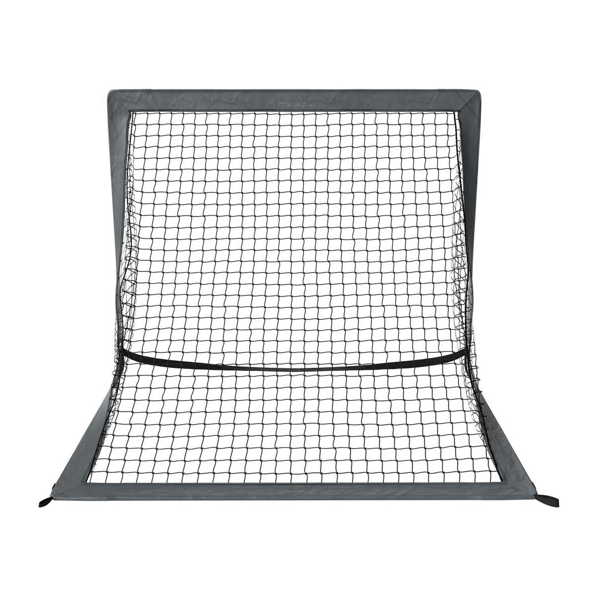 FUSSBALLTOR Goal Master Pop-up inkl Zubehör grau (2er-Set) - Grau, Kunststoff (120/90cm) - Artsport