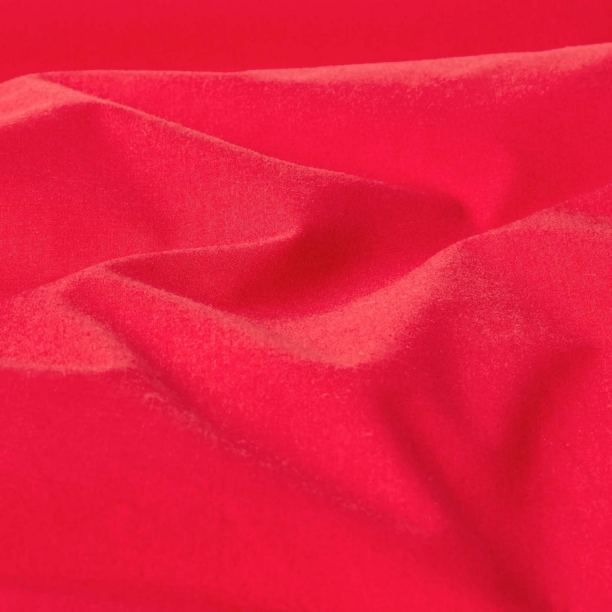 BETTLAKEN ohne Gummizug, Ägyptische Baumwolle, Fadendichte 200 - Rot, Textil (275/275cm) - Homescapes