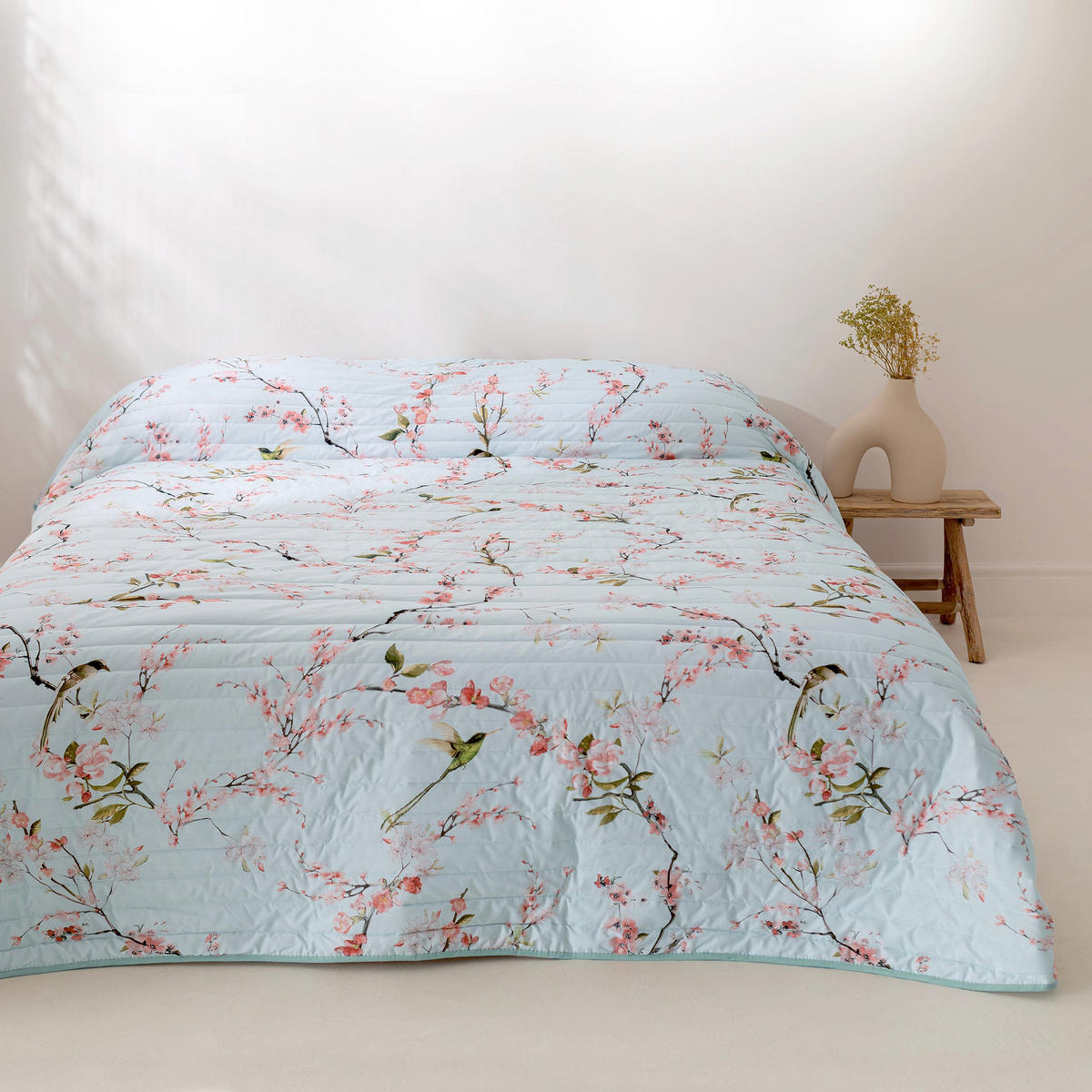 TAGESDECKE Chinoiserie 270x260 cm (Bett 160/180) - Multicolor, Textil (270/260cm) - Happy Friday
