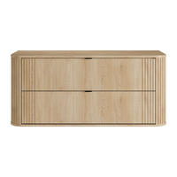 WASCHBECKENUNTERSCHRANK - 120 cm x 46 cm - holz - naturfarben hell Filor - Naturfarben, Holz (120/57/46cm) - Vente-Unique