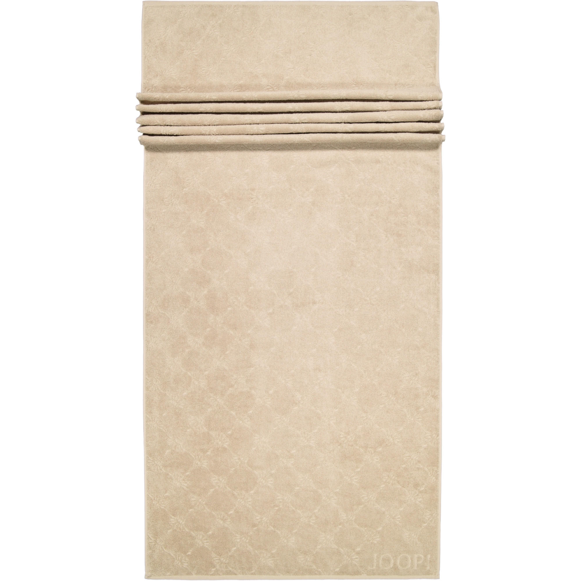 SAUNATUCH UNI CORNFLOWER 1670 SAND - 375 - Beige, Textil (80/200cm) - Joop!