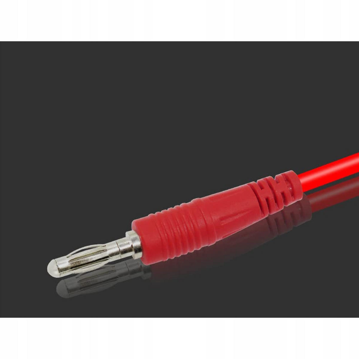 MESSKABEL Universal 2-tlg. Set, 100 cm, 1500 V, 15 A, Krokodilklemmen, Bananenstecker 4 mm, max. Öffnung 10 mm - Multicolor, Kunststoff/Metall (8/8/3cm)