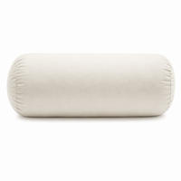 FEDERKISSEN Nackenrolle 15/40 cm Baumwolle - Creme, Textil (15/40cm) - TiborTex