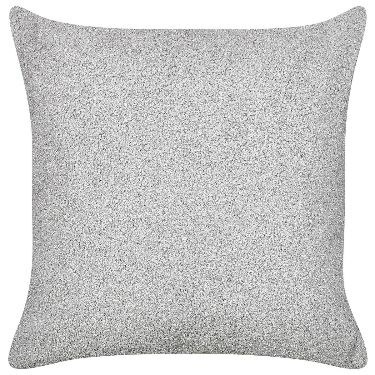 DEKOKISSEN 2er-Set Grau 45/45 cm Leuzea - Grau, Textil (45/45cm) - Beliani