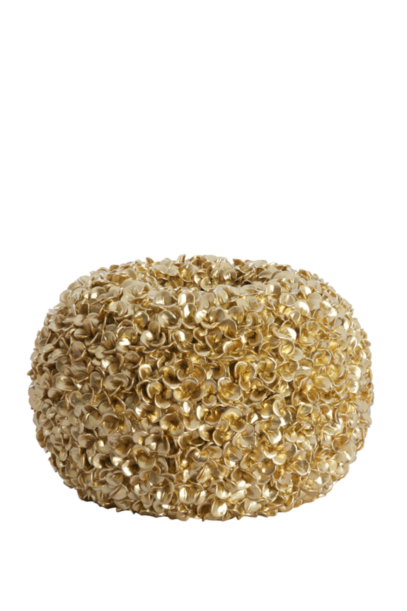 VASE Phylia Gold Ø47,5/30 cm - Goldfarben, Kunststoff (30cm) - Light & Living