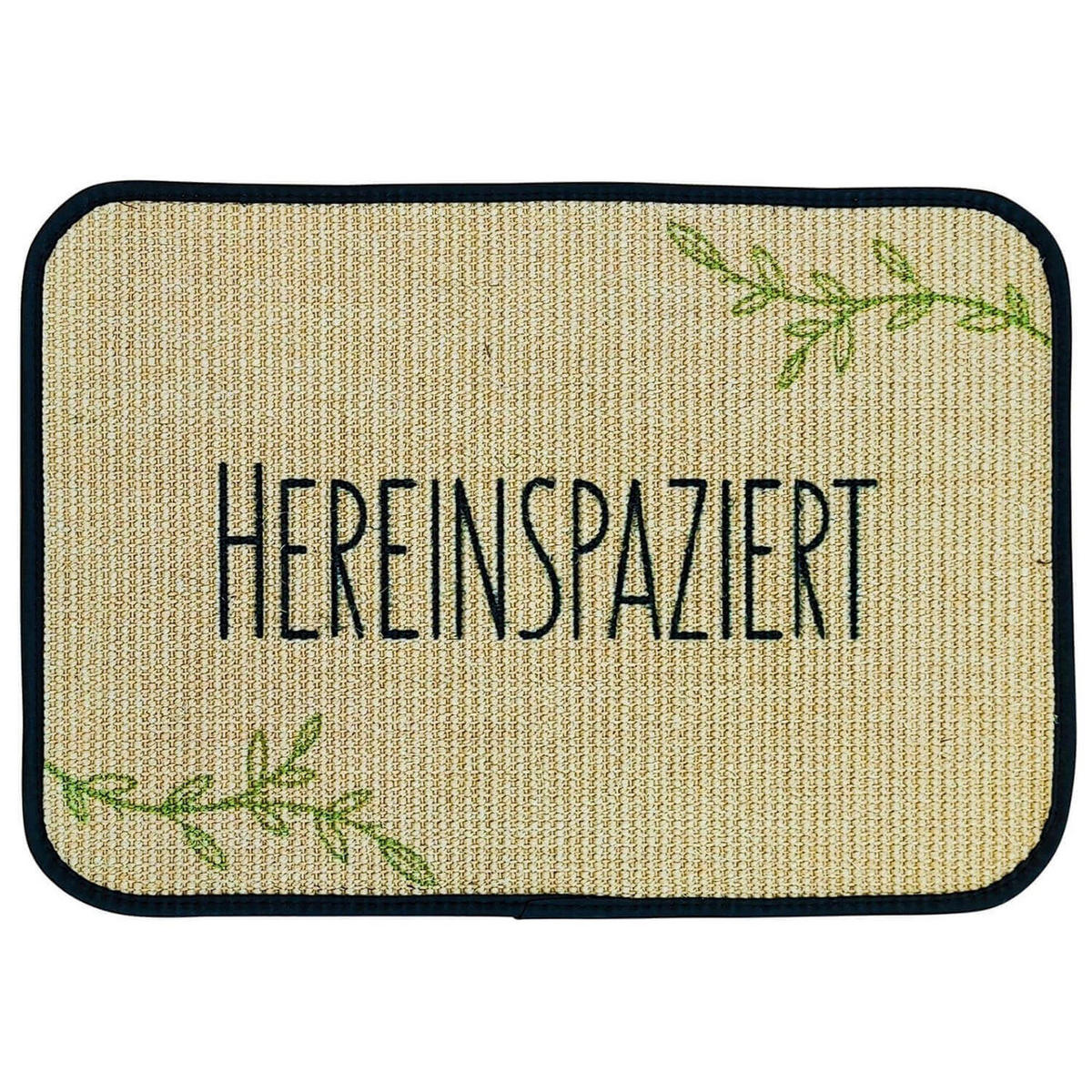 FUSSMATTE ECO-SISAL - Waldgrün, Textil (40/60cm) - WohnDirect