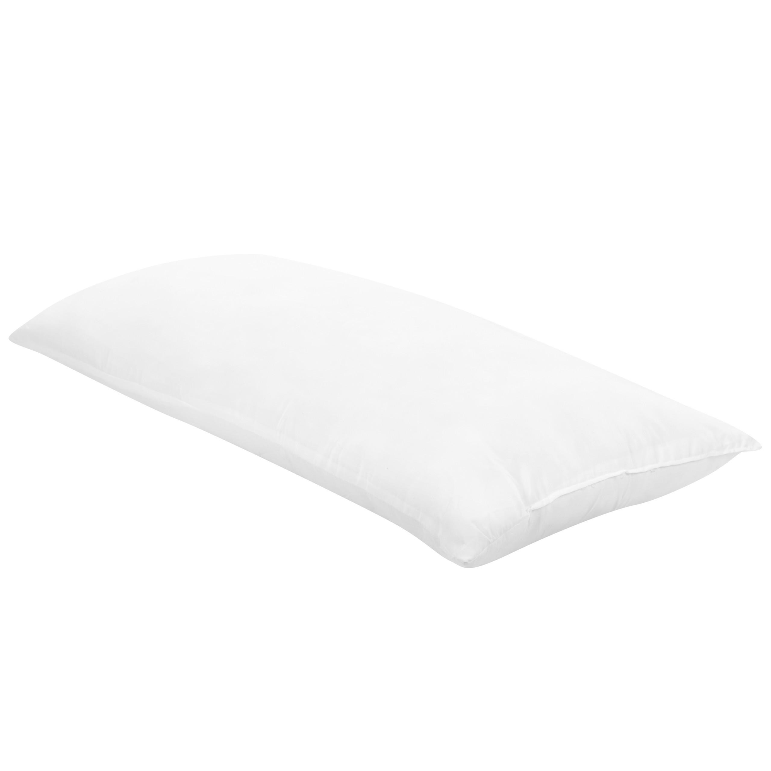 KOPFKISSEN Weiß 40/80 cm Errigal - Weiß, Textil (80/40cm) - Beliani