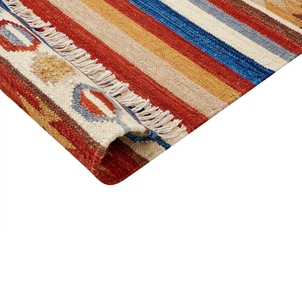 KELIM-TEPPICH Jrarat 300/200 cm - Multicolor, Textil (200/300cm) - Beliani