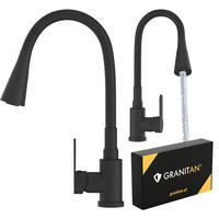 KÜCHENBATTERIE Flexo - Schwarz, Metall (18/54/3cm) - Granitan