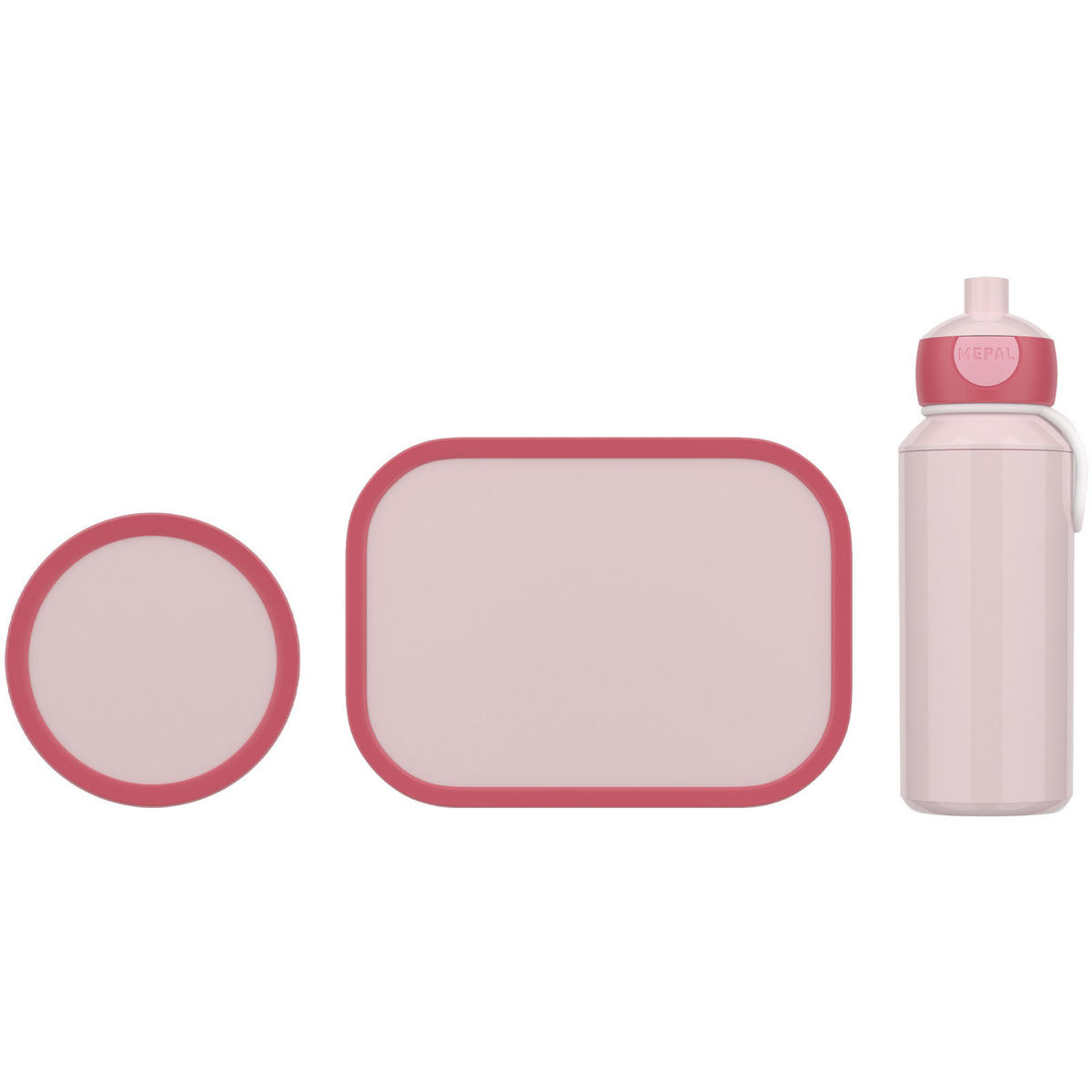 LUNCHSET Campus Cool Pink 3er Set - Pink, Kunststoff (1/1/1cm) - Mepal