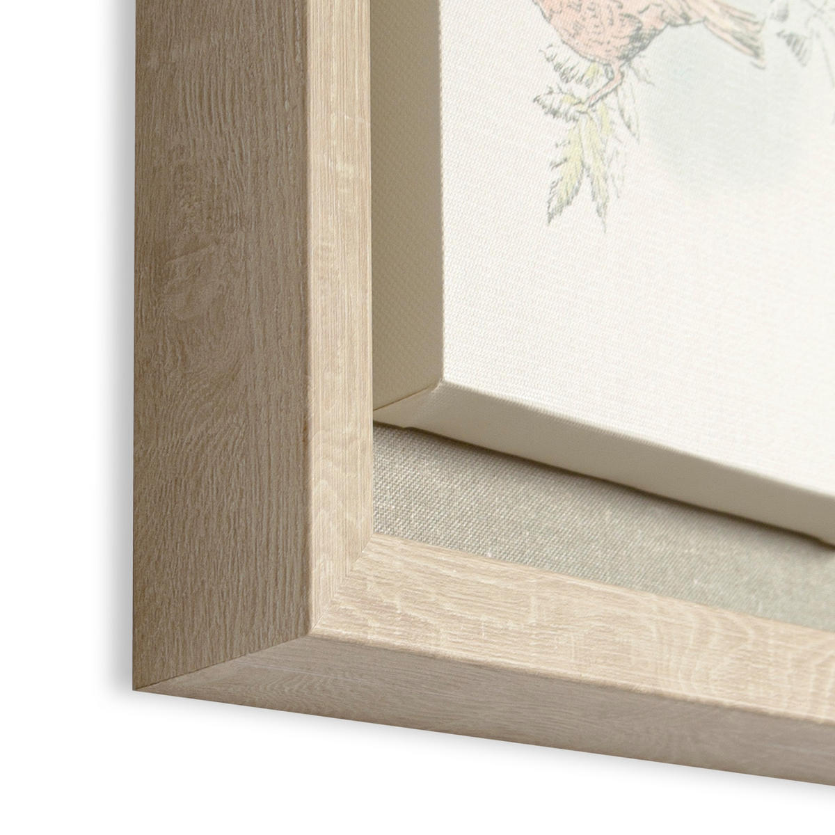 LEINWANDBILD Holunderholz - 40x60cm - Multicolor, Wellpappe/Textil (60/3cm) - LAURA ASHLEY