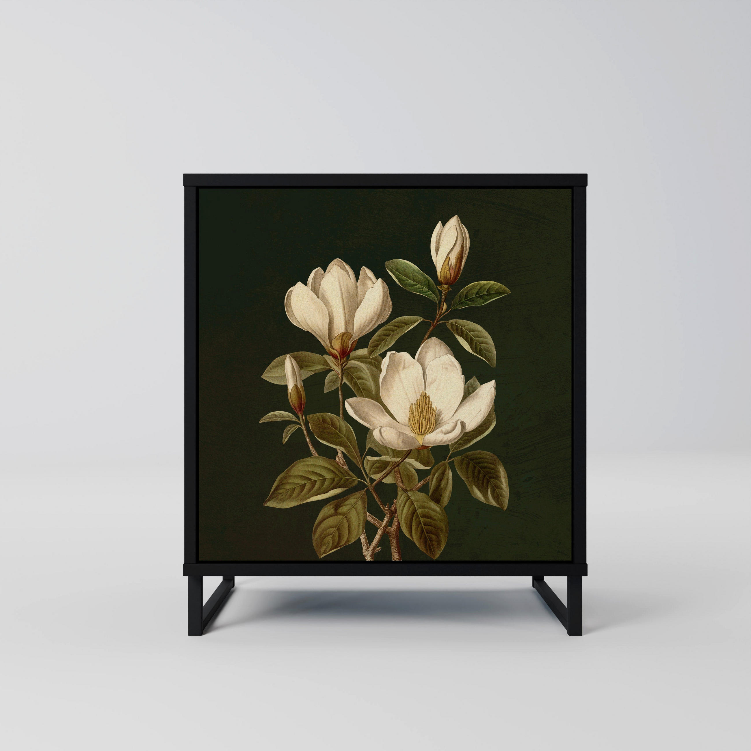 SpaceRebels Sideboard Schwarz 57.5x67.5x42 cm
