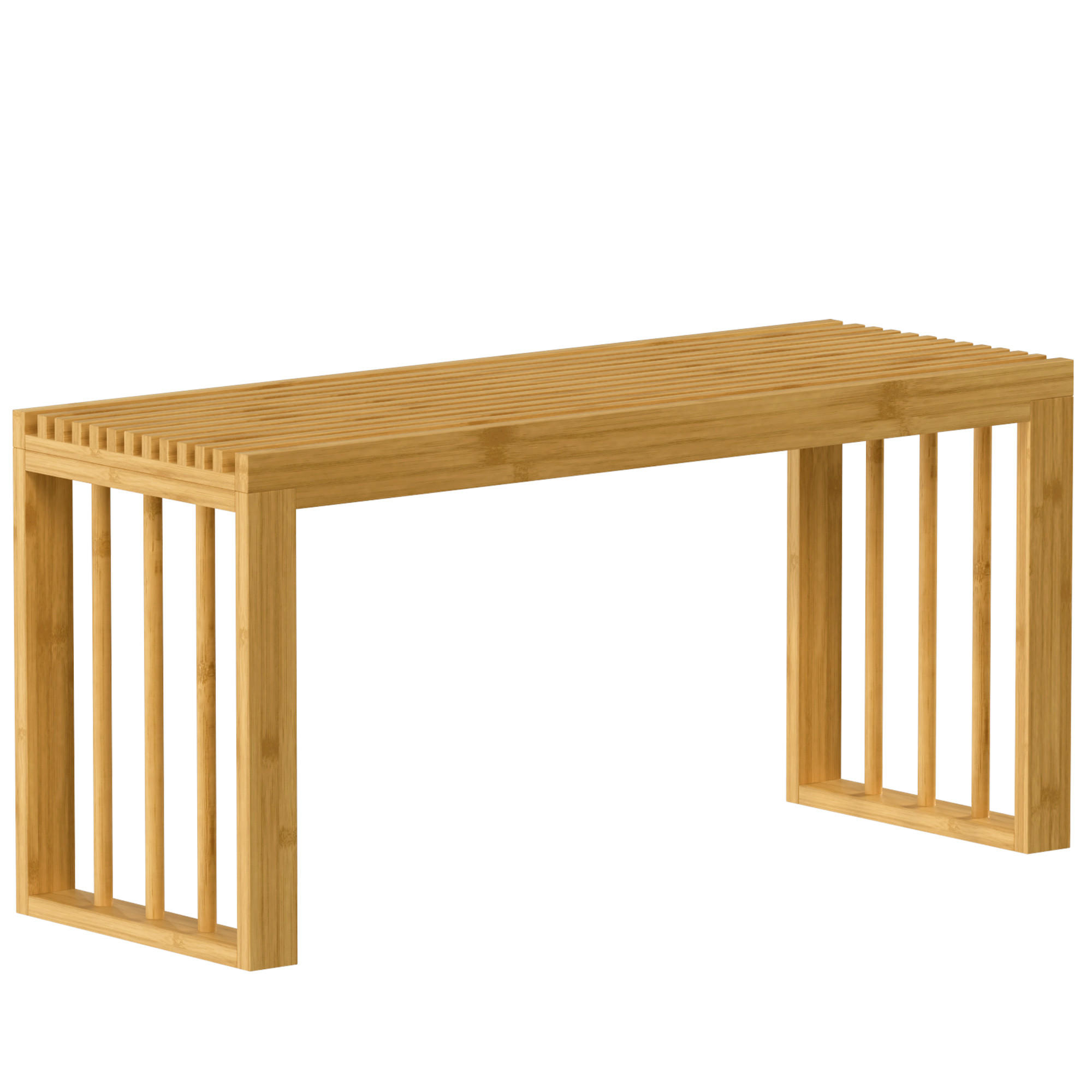 Homcom Schuhbank Natur 33x43x90 cm