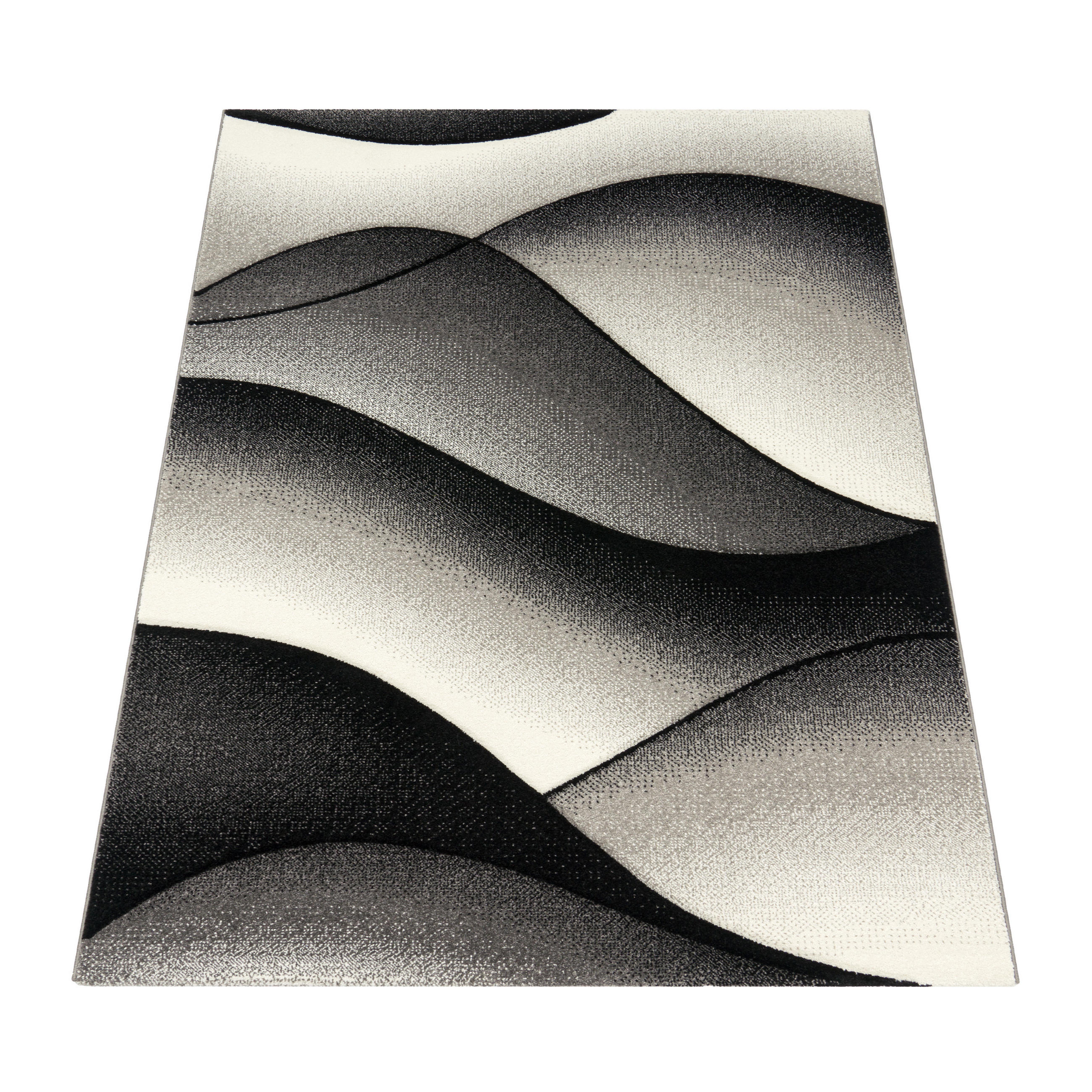 KURZFLORTEPPICH 120/170 cm Diamond 666 - Grau, Textil (120/170cm) - Paco Home