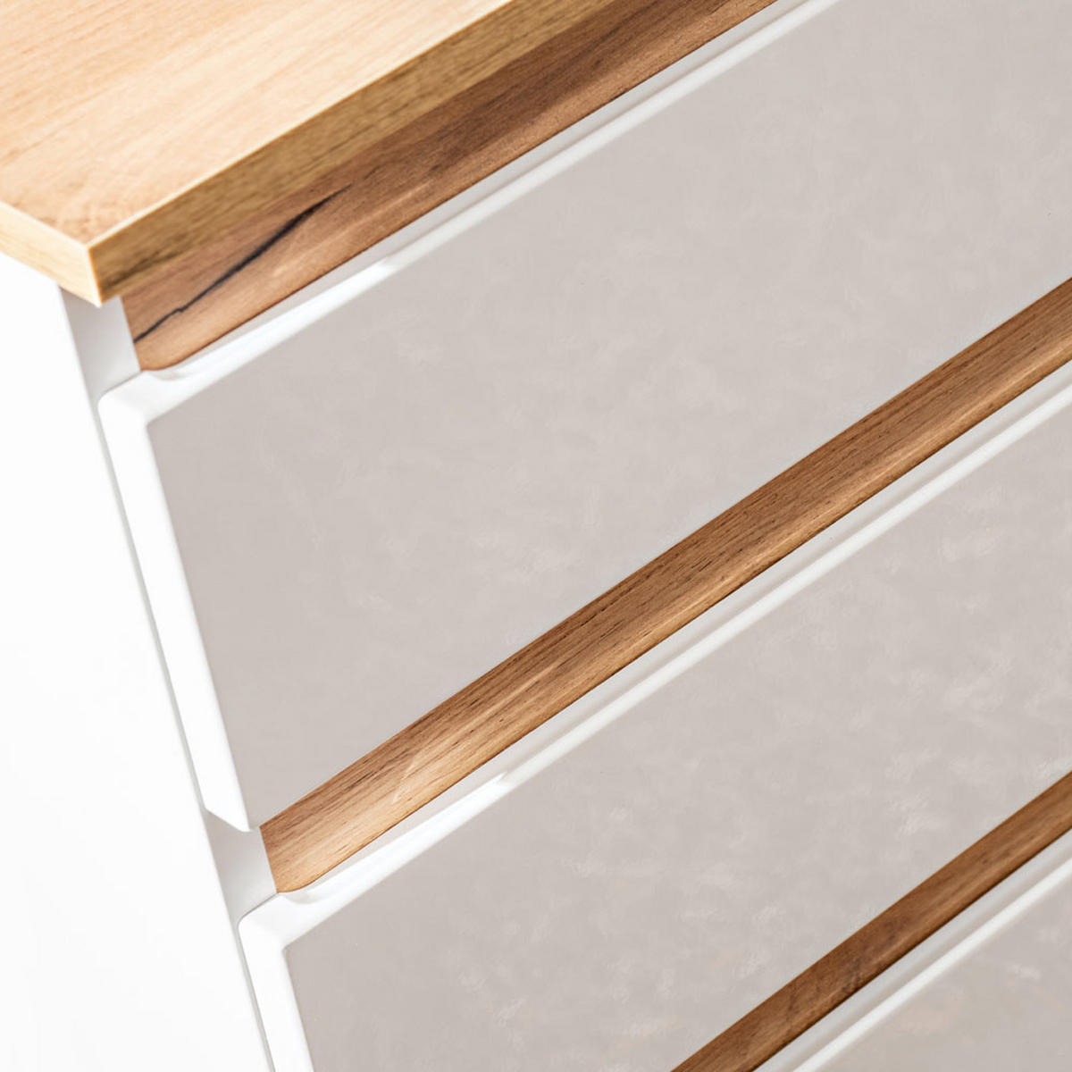 WASCHTISCH Campos-56 - Weiß, Holzwerkstoff (94/78/50cm) - Lomado