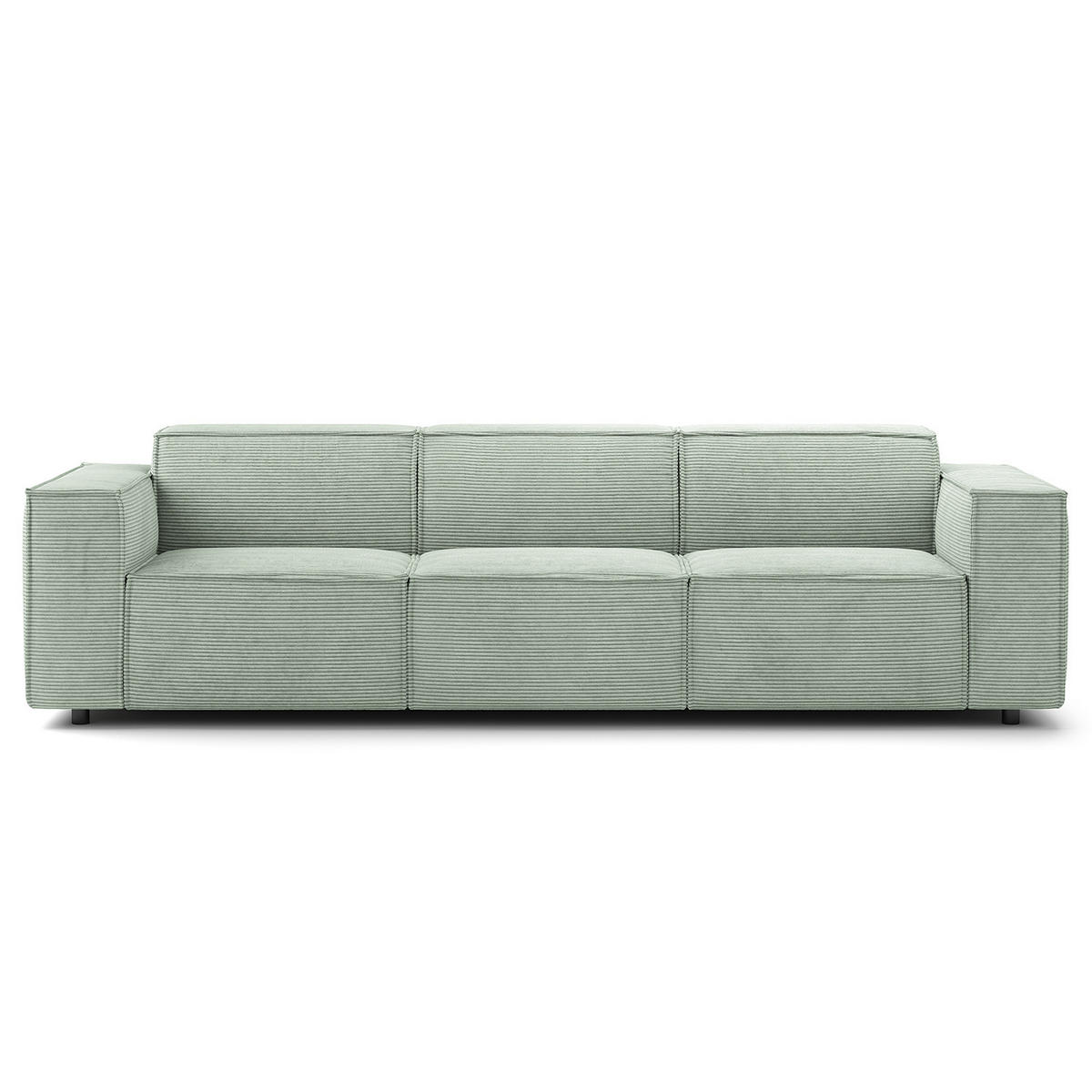 3-SITZER SOFA - Mintgrün, Textil (260/70/96cm) - home24
