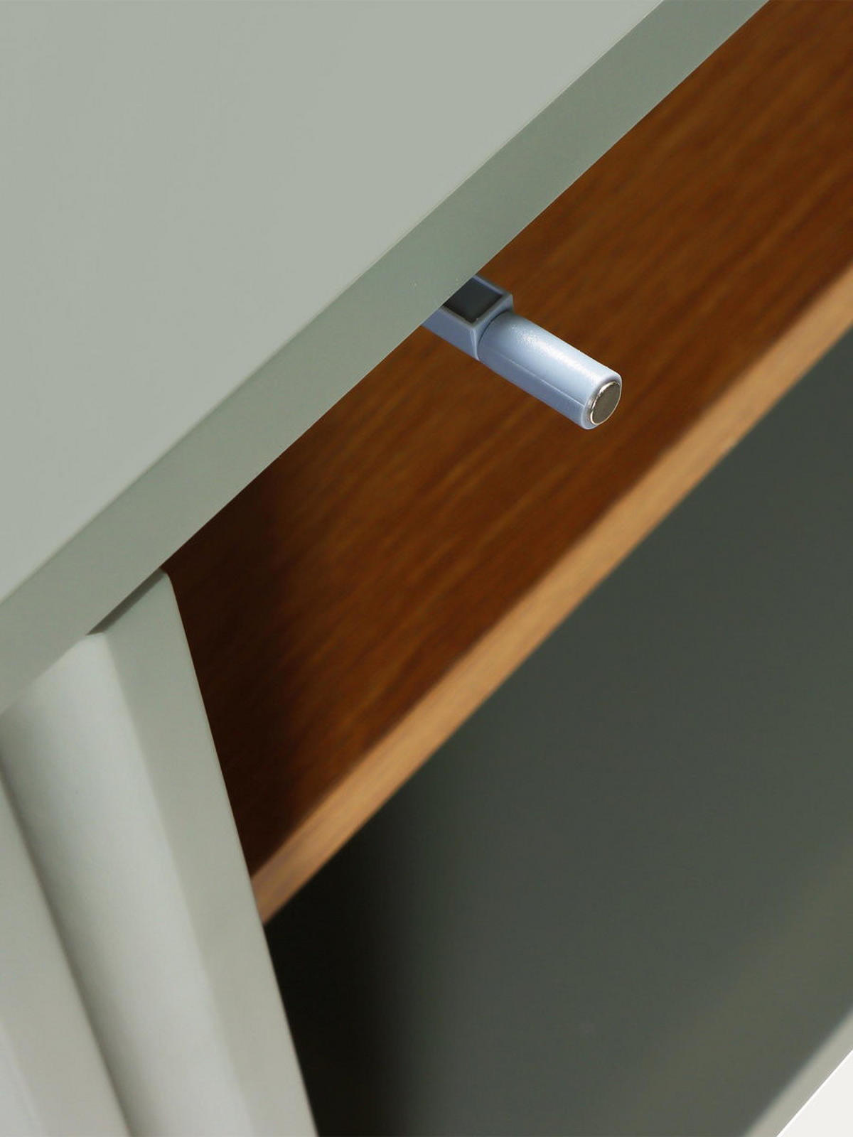 TV-ELEMENT Melton Grün 160 cm x 55 cm - Grün, Holzwerkstoff (160/55/40cm) - Kenay Home