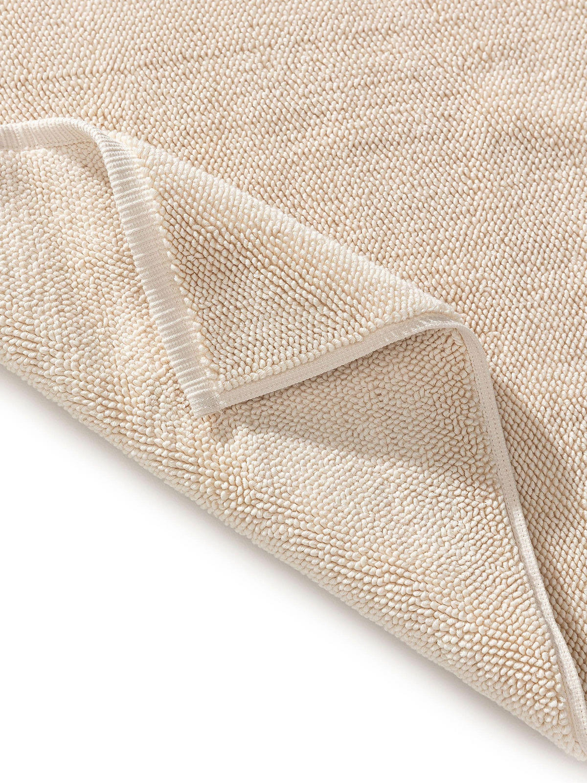 BADEMATTE Ole Beige 50x80 cm - Beige, Textil (50/80cm) - benuta Nest