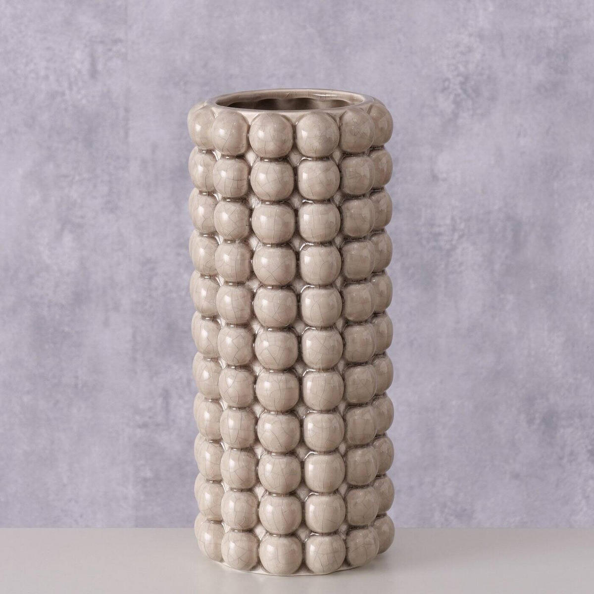 VASE Morten 25 cm - Beige, Keramik (25cm) - Boltze Home
