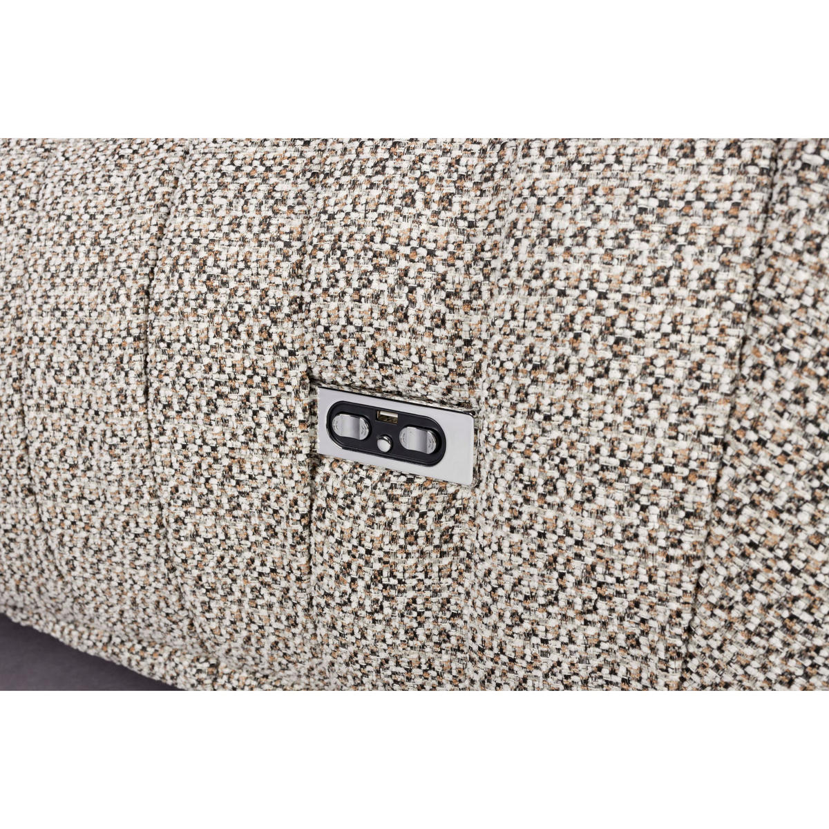 SESSEL Hamilton Elektrischer Cappuccino/ Taupe - Beige, Kunststoff (88/95/114cm) - Dutchbone