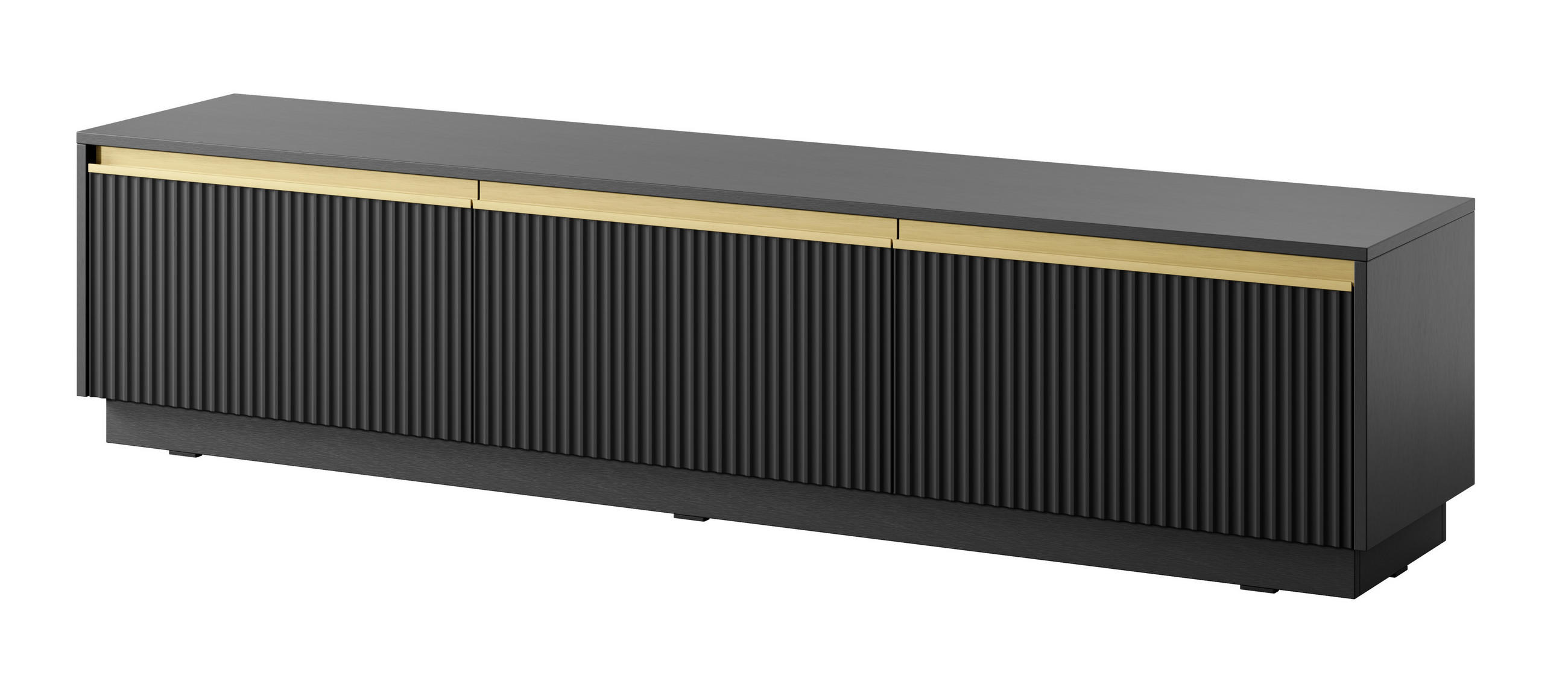 Emporius Tv-Schrank Schwarz 180x42x39 cm