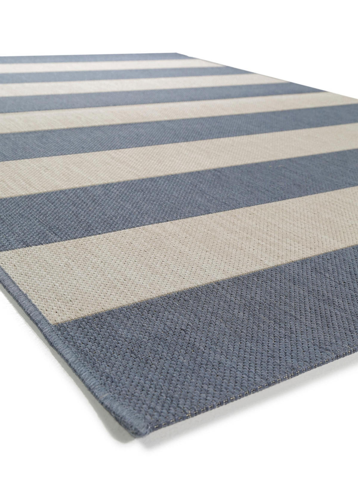 OUTDOORTEPPICH Metro Blau 140x200 cm - Blau, Textil (140/200cm) - benuta Nest