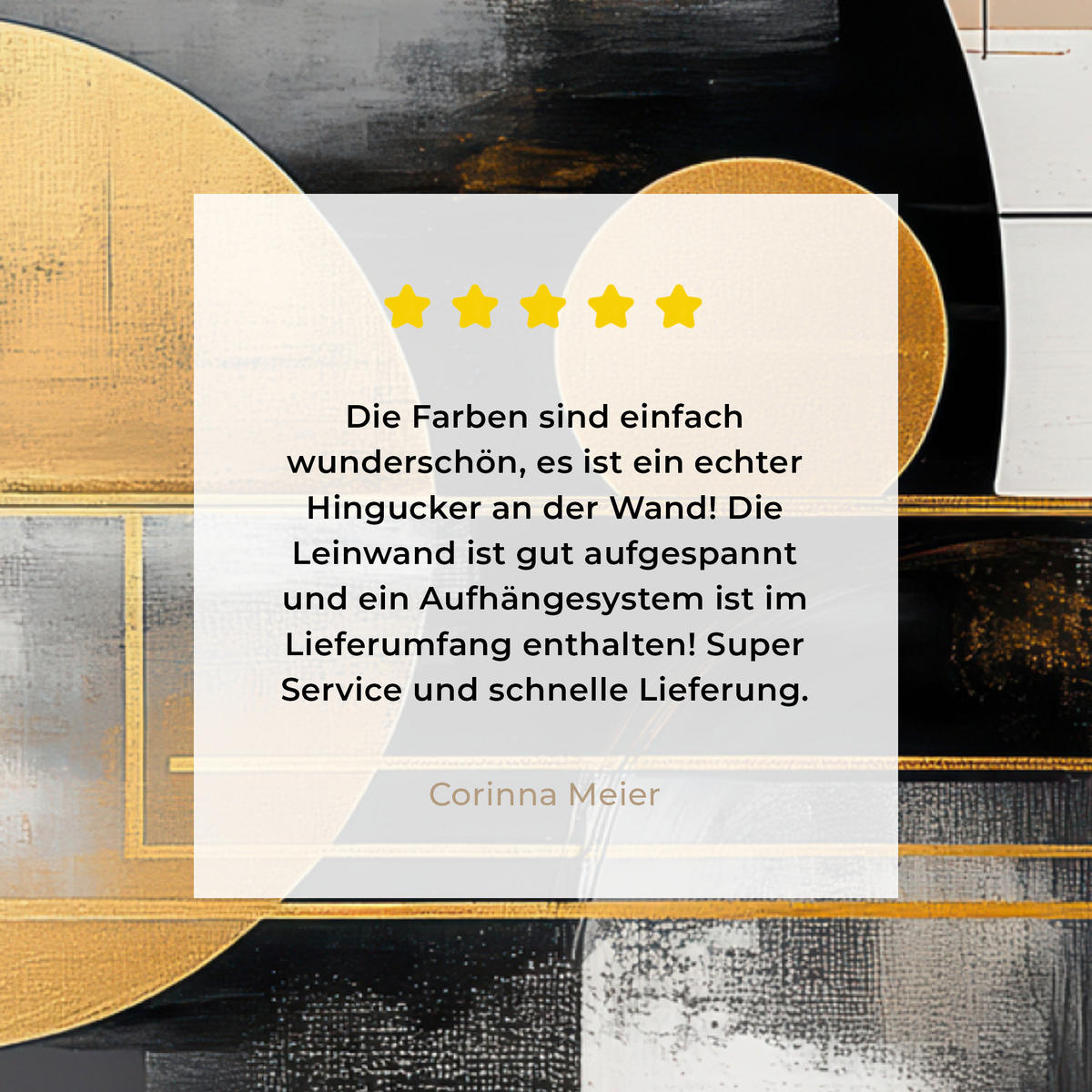 LEINWANDBILD Abstrakt - Gold - Silber - Formen - Ästhetisch - Modern Wandbilder 80x60 cm - Goldfarben, Textil (80/60cm) - MuchoWow