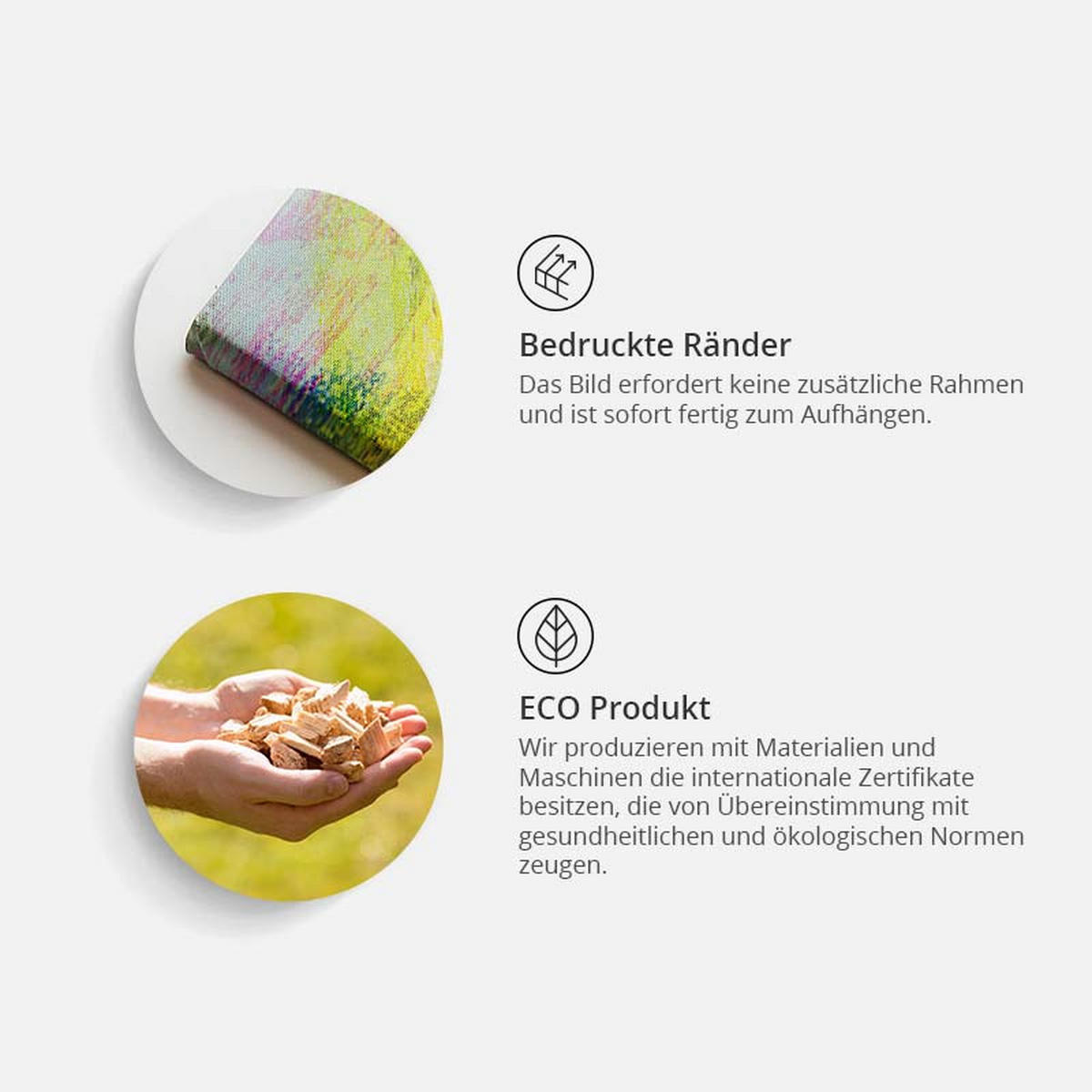 PINNWANDBILDER Braun 90/60 cm - Braun/Orange, Naturmaterialien/Textil (90/60cm) - KUNSTLOFT