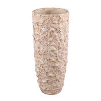 TOPF Romas Rosa 24/24/55cm - Pink, Stein (55cm) - PTMD Collection