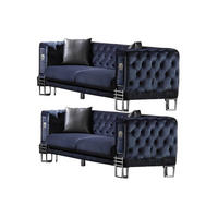 SITZGARNITUR Löwe Anthrazit Stellvariante:3+2 - Anthrazit, Holz (230/82/95cm) - Villa Möbel