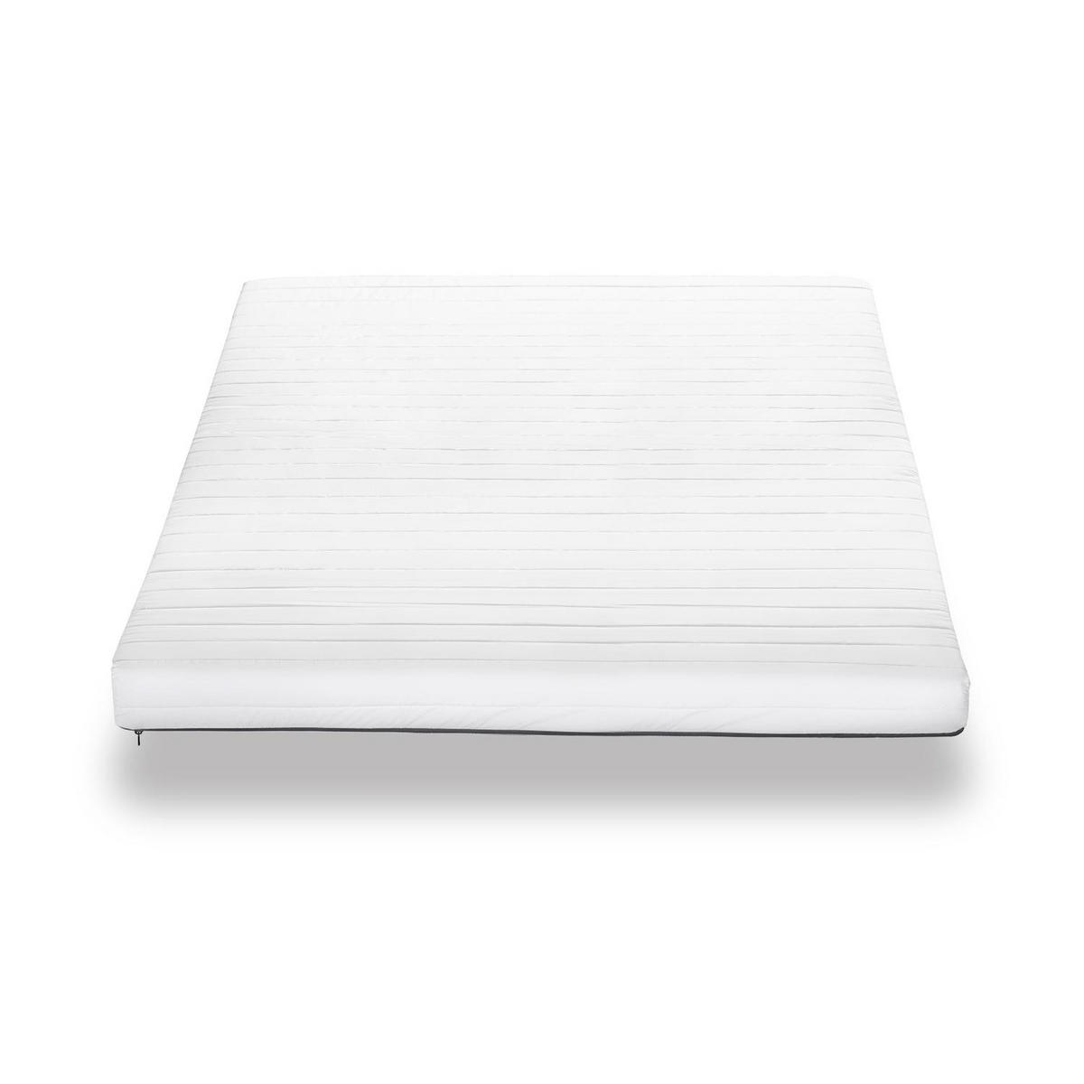 KOMFORTSCHAUMMATRATZE K10 140x200 cm - Weiß, Textil (140/200cm) - Matratzen Discount