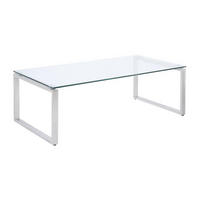 COUCHTISCH - Glas - FREYA - Transparent, Glas (60/120/41cm) - Vente-Unique