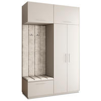 GARDEROBENSCHRANK REMA 150/240/60 cm Modern Kaschmir - Kaschmir, Holzwerkstoff (150/240/60cm) - MASSENO