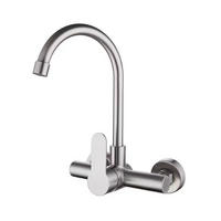 WANDARMATUR，GEBÜRSTETER, gebogener , 190 x 180 x 330 mm - Silberfarben, Metall (19/33/18cm) - Vallsero