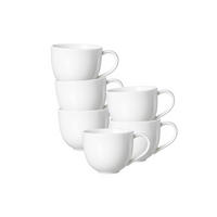ESPRESSOTASSEN Skagen weiß 90 ml 6er Set - Weiß, Keramik (0.09L) - Ritzenhoff Breker