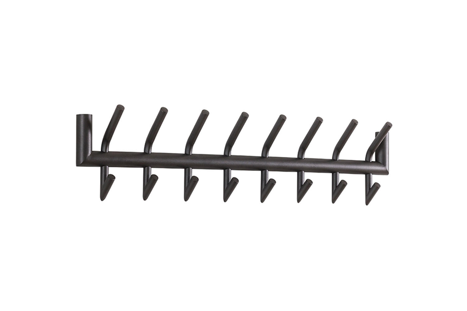 GARDEROBE FABIA Grau Metall - Grau, Metall (78/19/10cm) - KAWOLA