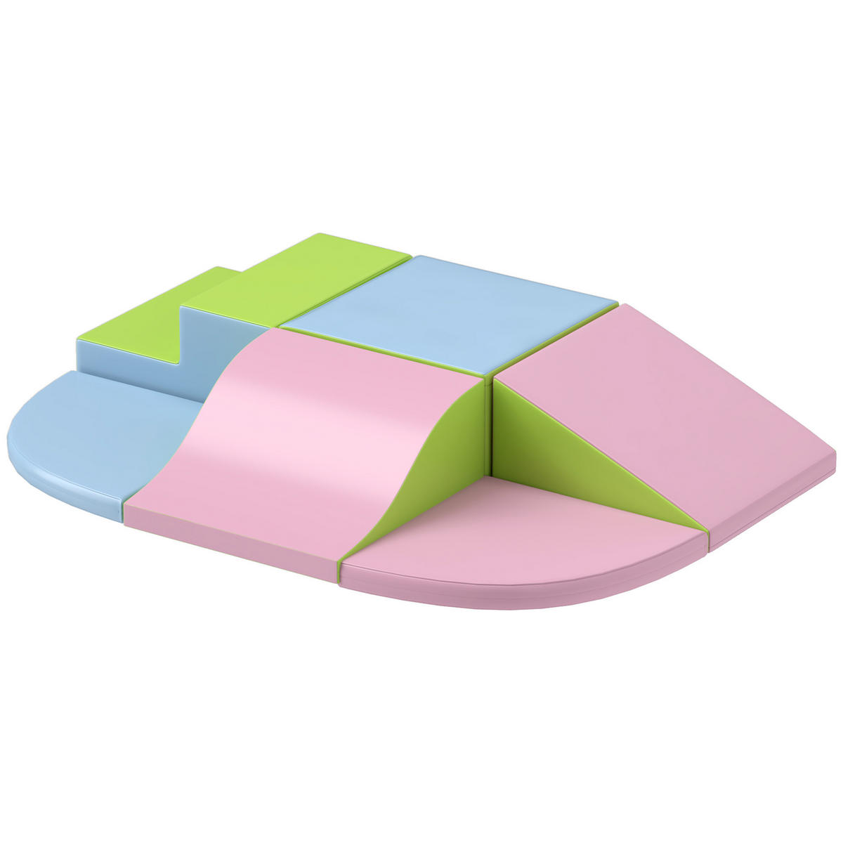 MOTORIKSPIEL DE-18205 6-teilig, aus EPE-Schaum Multicolor - Multicolor, Kunststoff (100/24/150cm) - ComfortXL