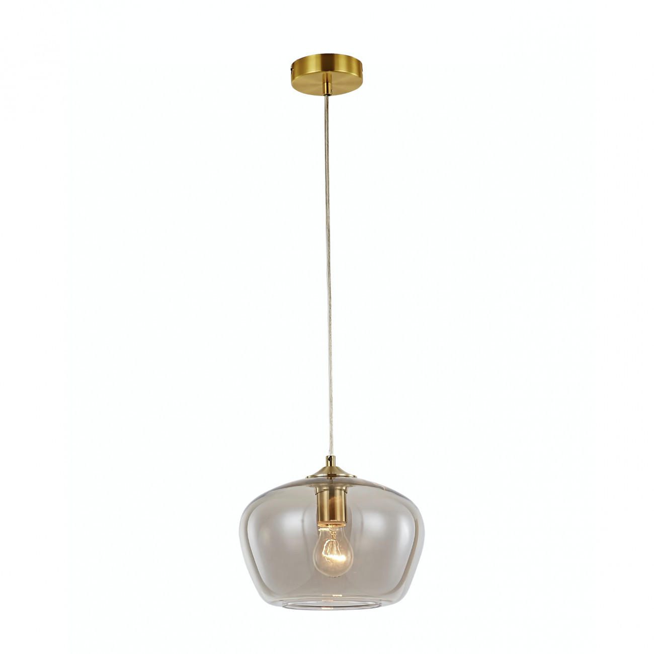 Kosilum Hängeleuchte Gold 25x17x141 cm