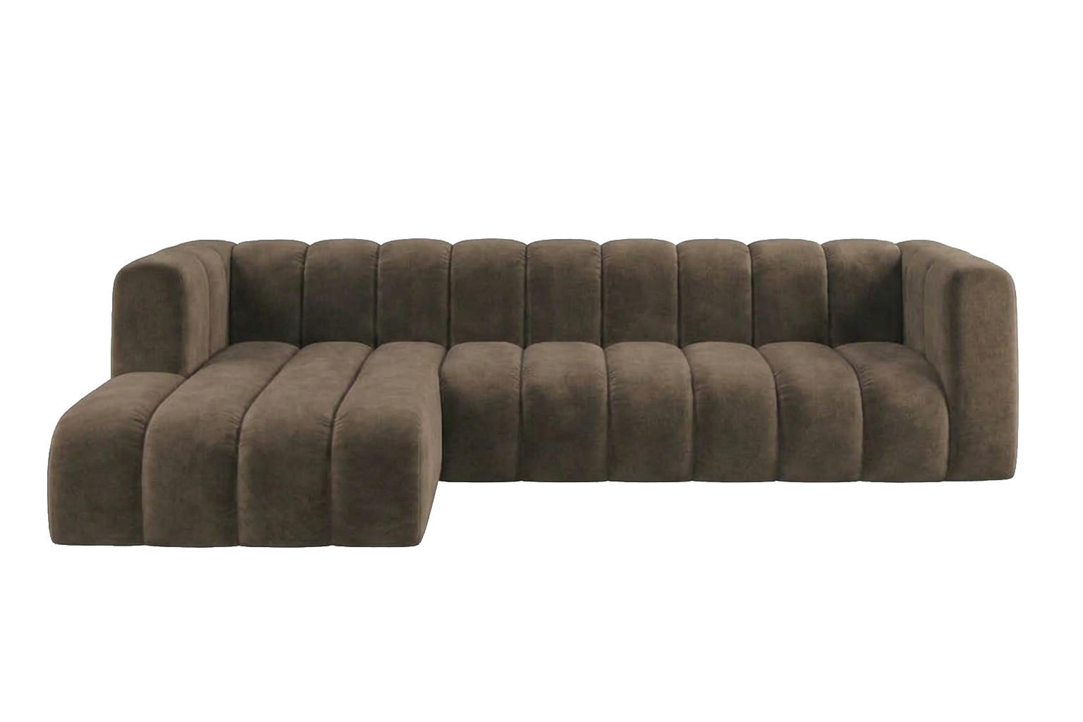 Kaiser Möbel Ecksofa Braun 318x179 cm