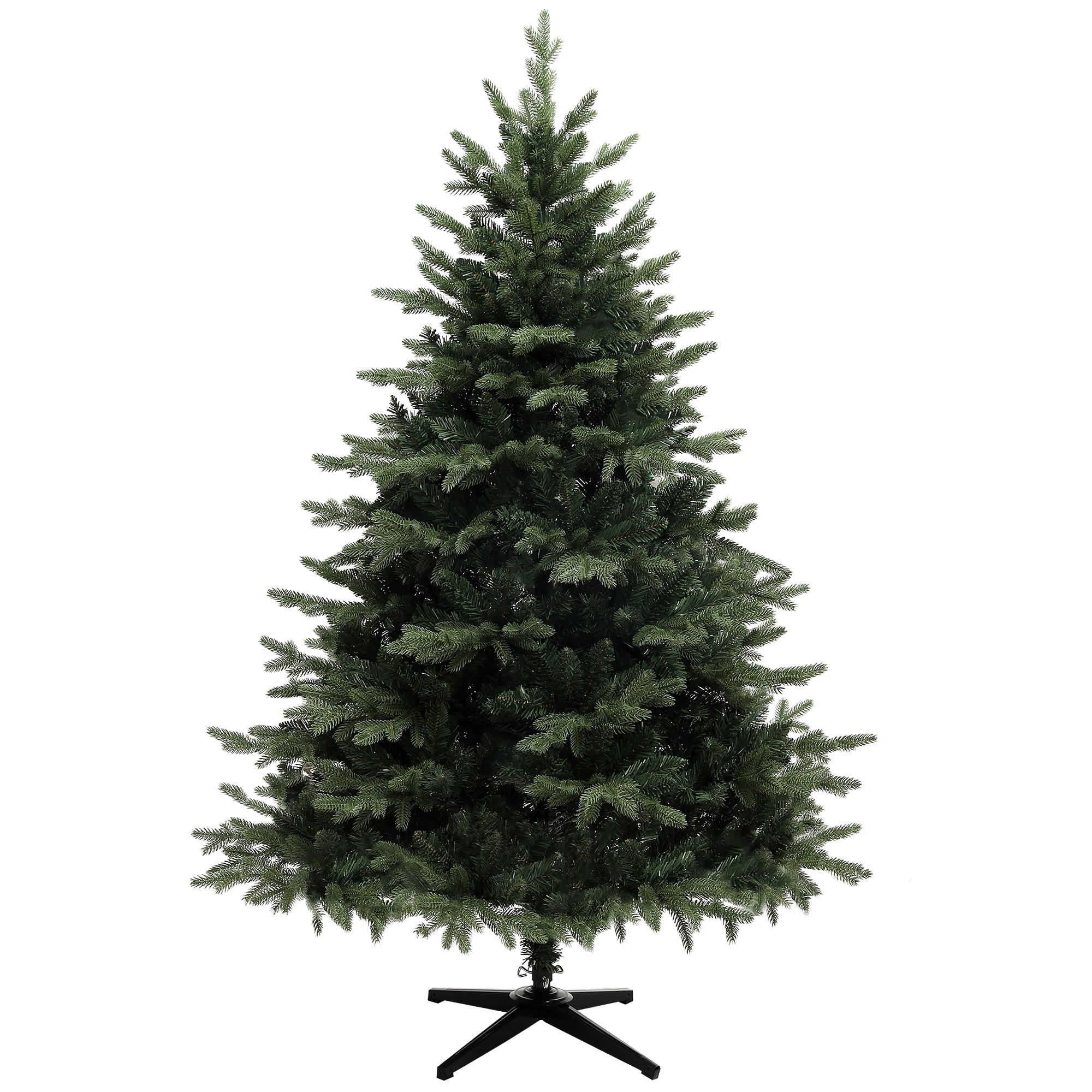 WEIHNACHTSBAUM Kunststoff Stahl Grün - Grün, Kunststoff (180cm) - HOMCOM