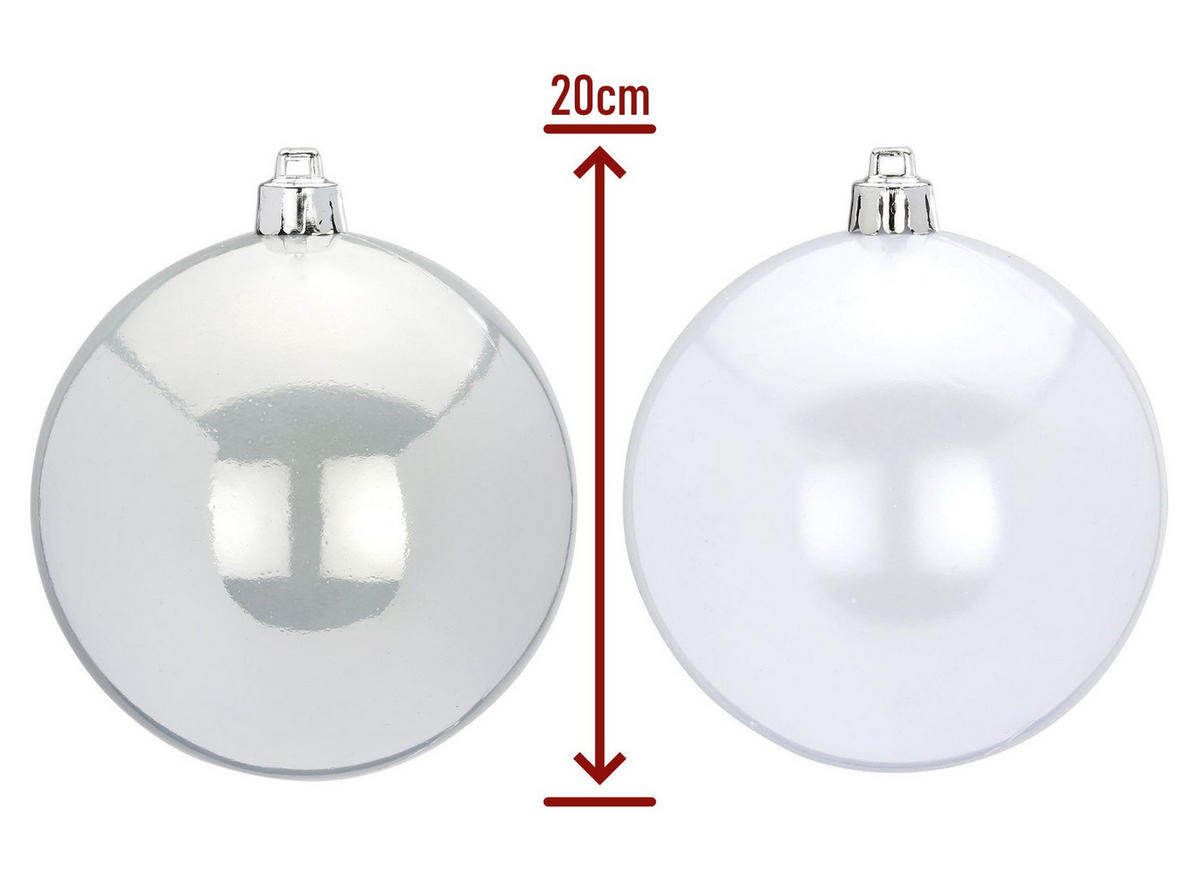 LAALU WEIHNACHTSBAUM geschmückt künstlich mit 222 Stk Kugeln POLAR GOLD 300 cm mit Metallständer - Silberfarben/Goldfarben, Kunststoff (300cm) - LAALU